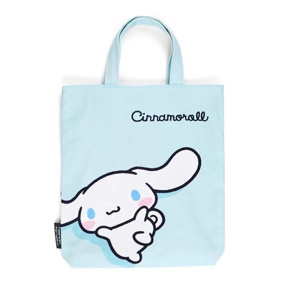 NWT SANRIO Cinnamoroll Tote Bag Size 11X12 Color Sky Blue - Picture 1 of 8